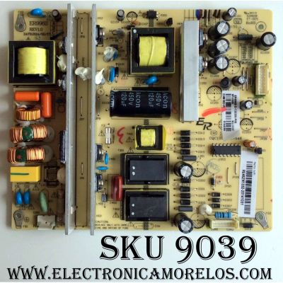 FUENTE DE PODER PARA TV RCA / NUMERO DE PARTE RE46ZN1332 / ER996S-D-130300-P08 / ER996S D / CQC11001057548 / MODELOS LED50B45RQ / LRK50G45RQ / LED50B45RQ 4539-LE50B45-A2 / LED50B45RQ 4539-LE50B45-D2